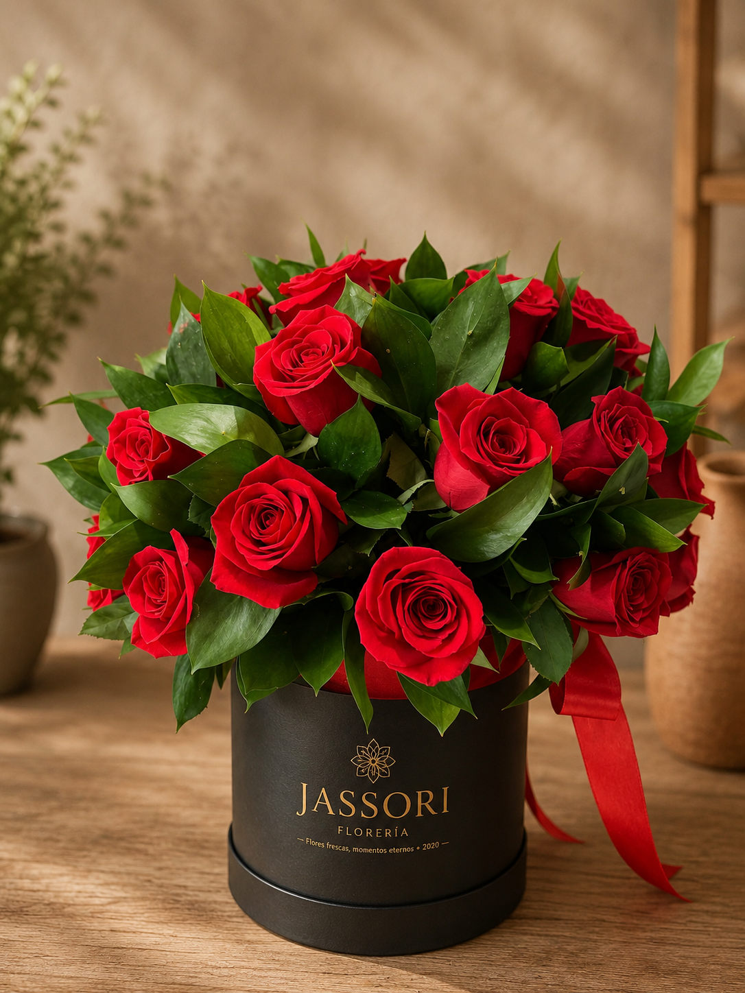 ÉLITE RUBÍ | 24 Rosas Premium